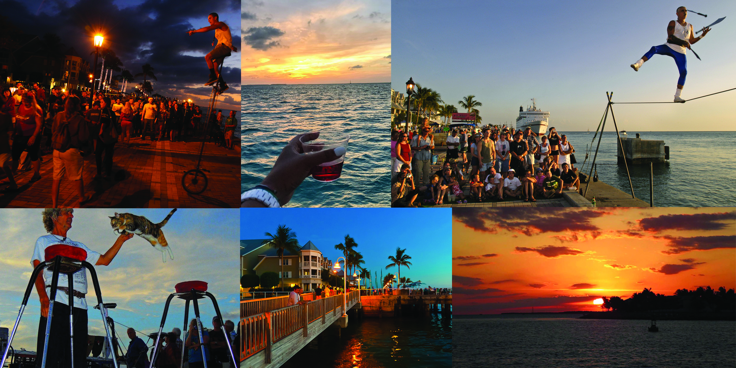 The Historic Seaport And Mallory Square Sunset Celebration